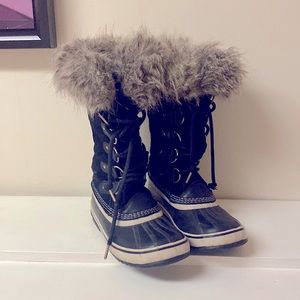 Sorel Joan of Arc black boots 7.5